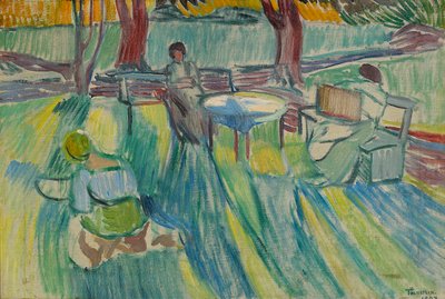 في الحديقة بواسطة أكسل تورنمان